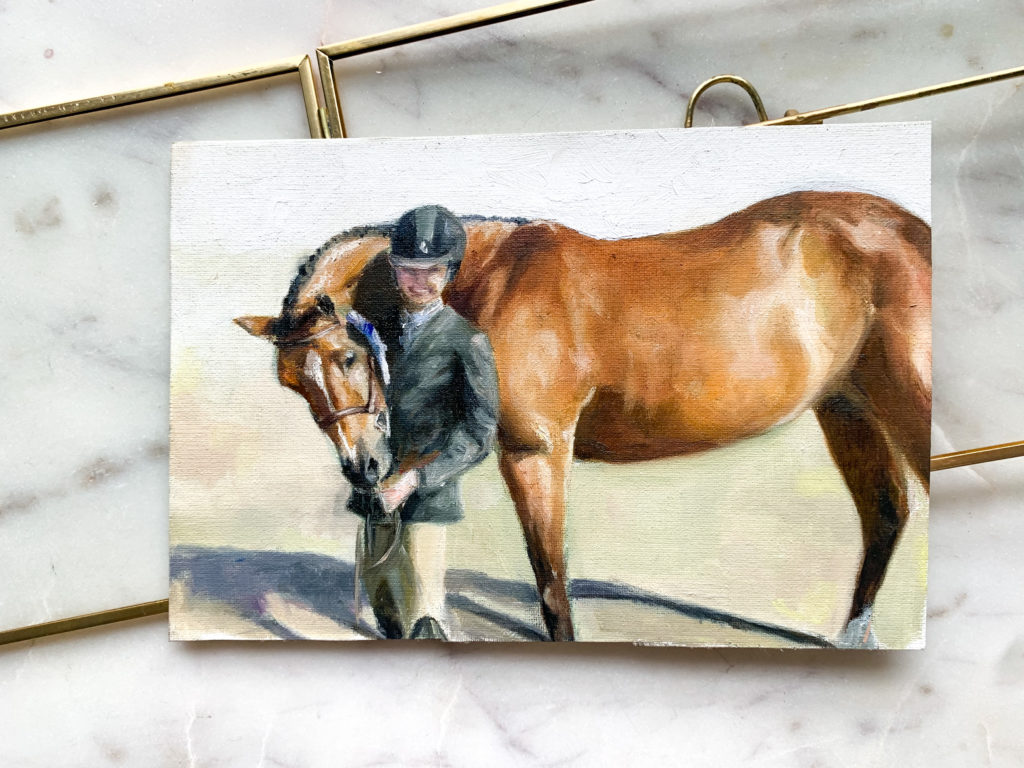 Equestrian Lifestyle Painting Studio 31 fairwaystables.com