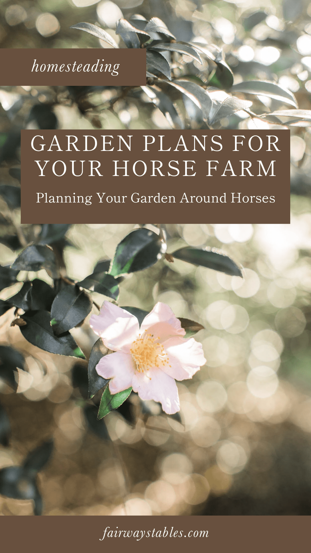 garden plans for your horse farm